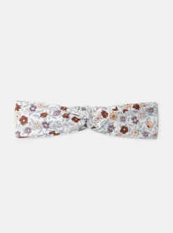 Sergent Major Chapeau & Bandeau-Bandeau crois&eacute; imprim&eacute; fleur