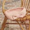 Sergent Major Chapeau & Bandeau | Bonnet, Echarpe & Gant-Bandeau rose vintage en tricot