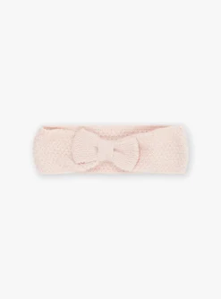 Sergent Major Chapeau & Bandeau | Bonnet, Echarpe & Gant-Bandeau rose vintage en tricot