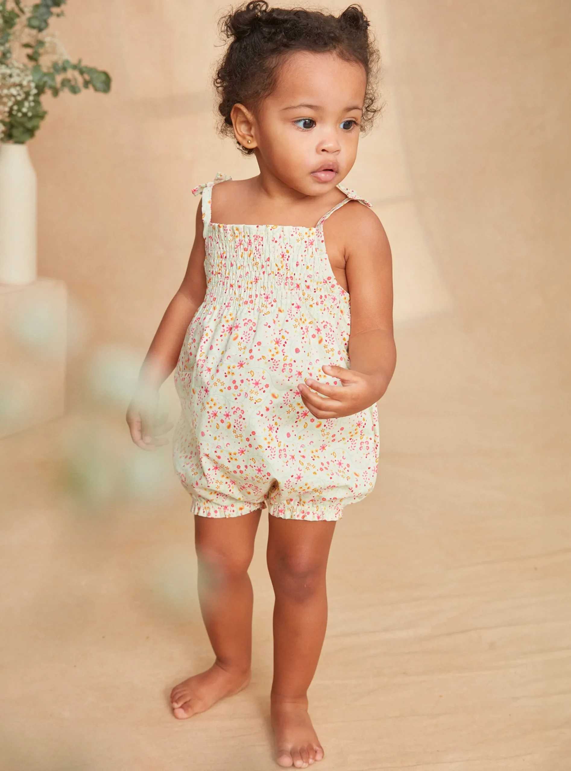 Sergent Major Robe-Barboteuse Ecrue