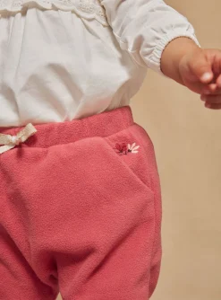 Sergent Major Tenues De Sport | Pantalon & Jean-Bas de jogging rose passion en polaire