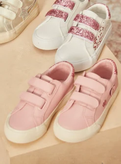Sergent Major Chaussures Et Chaussons-Baskets roses en cuir