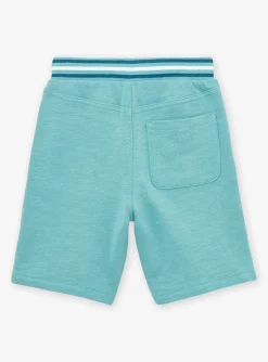 Sergent Major Bermuda-Bermuda turquoise en molleton