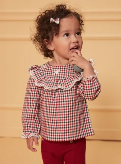 Sergent Major T-shirt & Blouse-Blouse à carreaux
