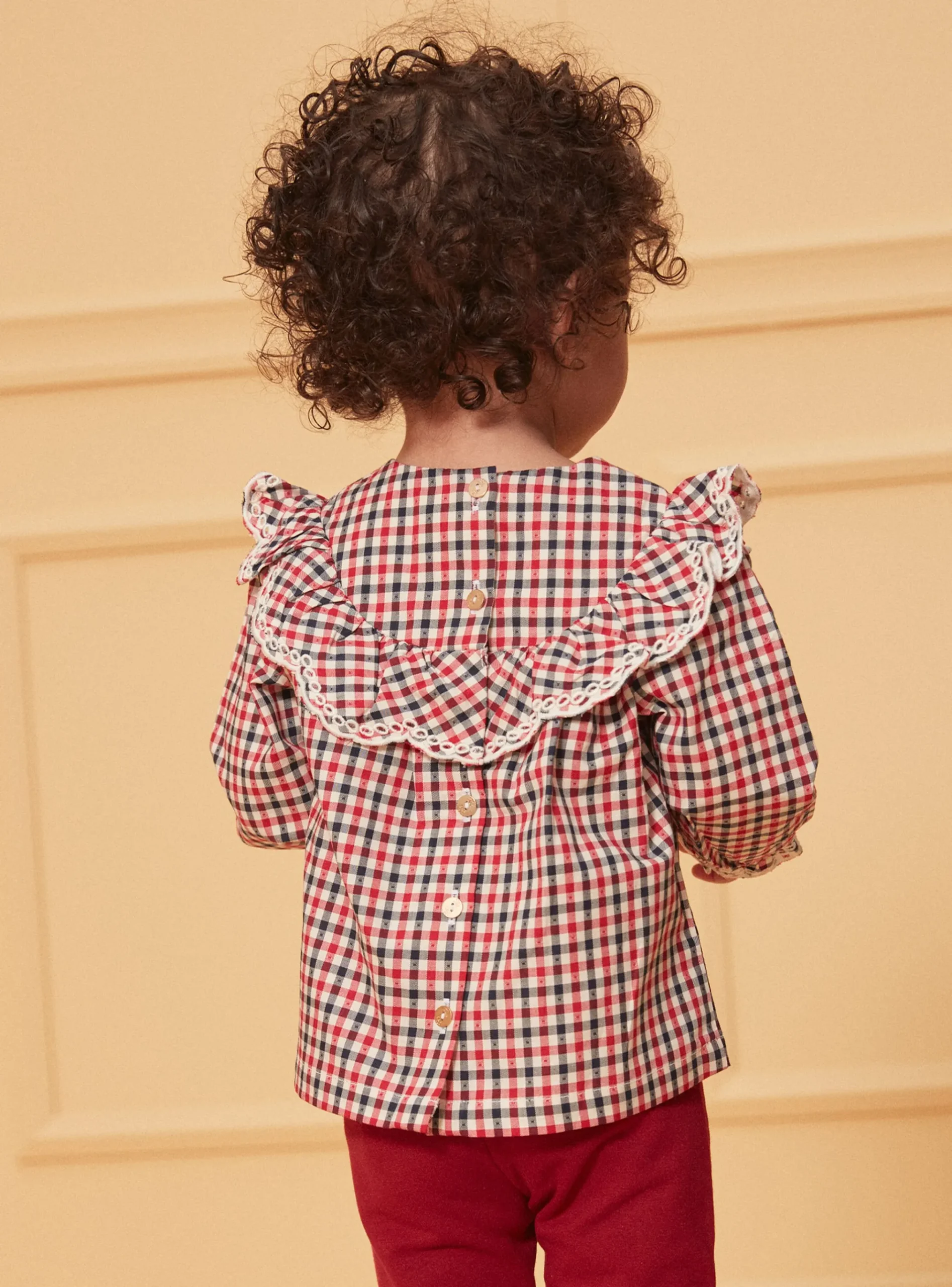 Sergent Major T-shirt & Blouse-Blouse à carreaux