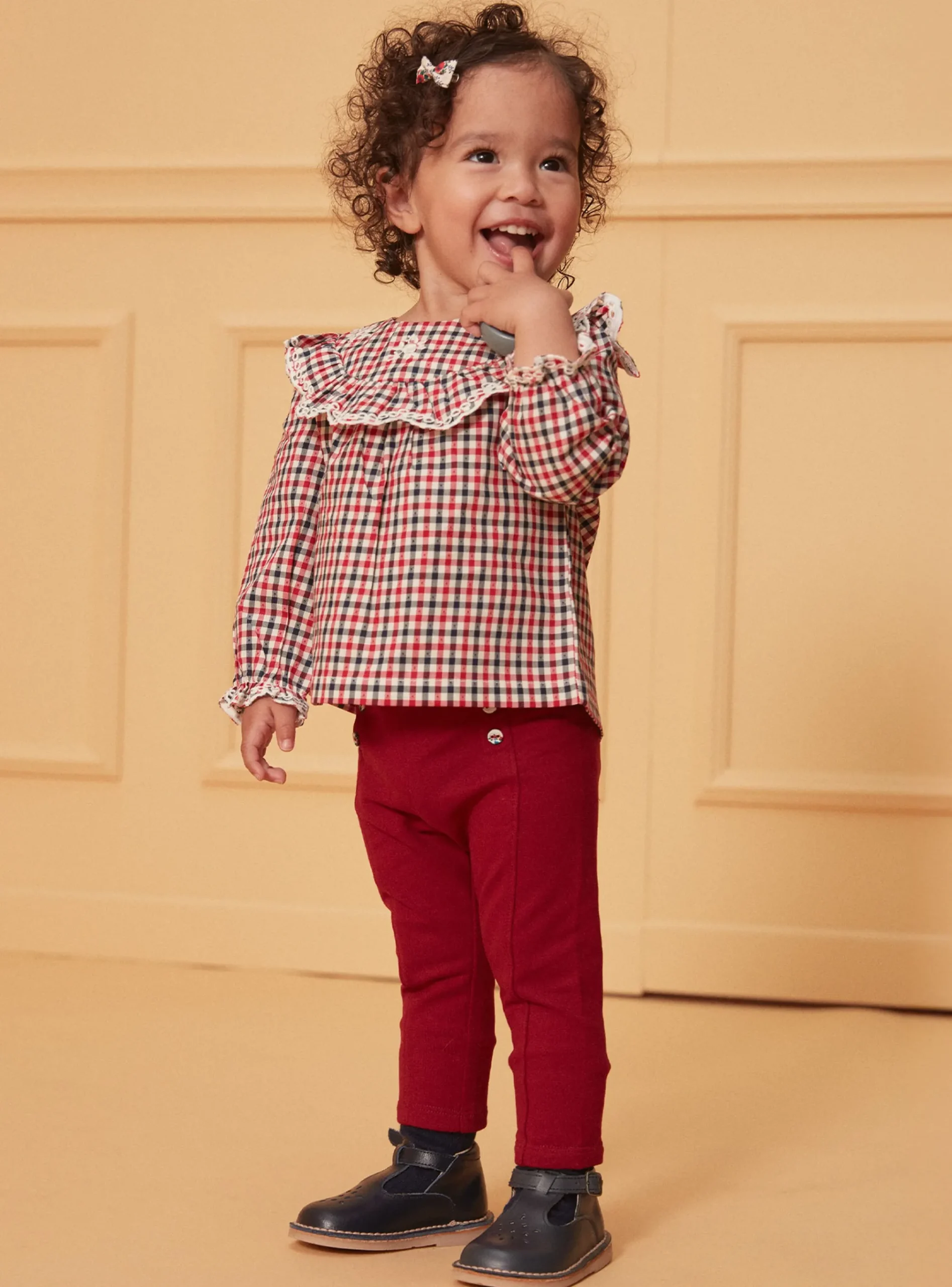 Sergent Major T-shirt & Blouse-Blouse à carreaux