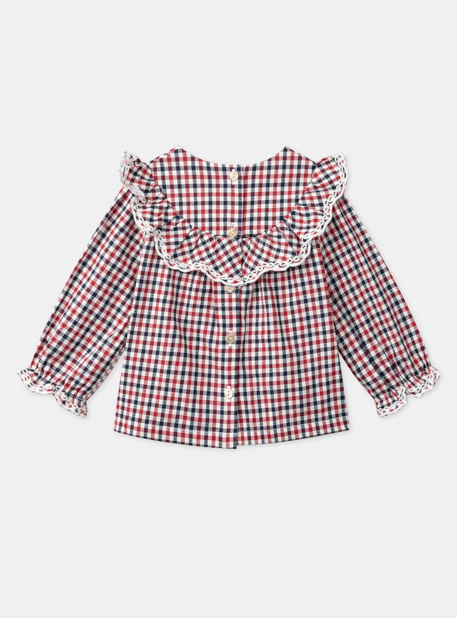 Sergent Major T-shirt & Blouse-Blouse à carreaux