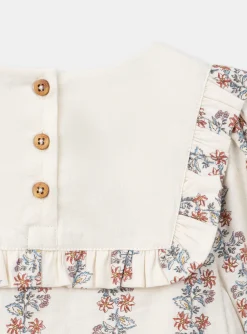 Sergent Major Blouse & T-shirt-Blouse à volant motif fleuri
