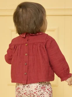 Sergent Major T-shirt & Blouse-Blouse avec smocks