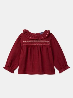Sergent Major T-shirt & Blouse-Blouse avec smocks