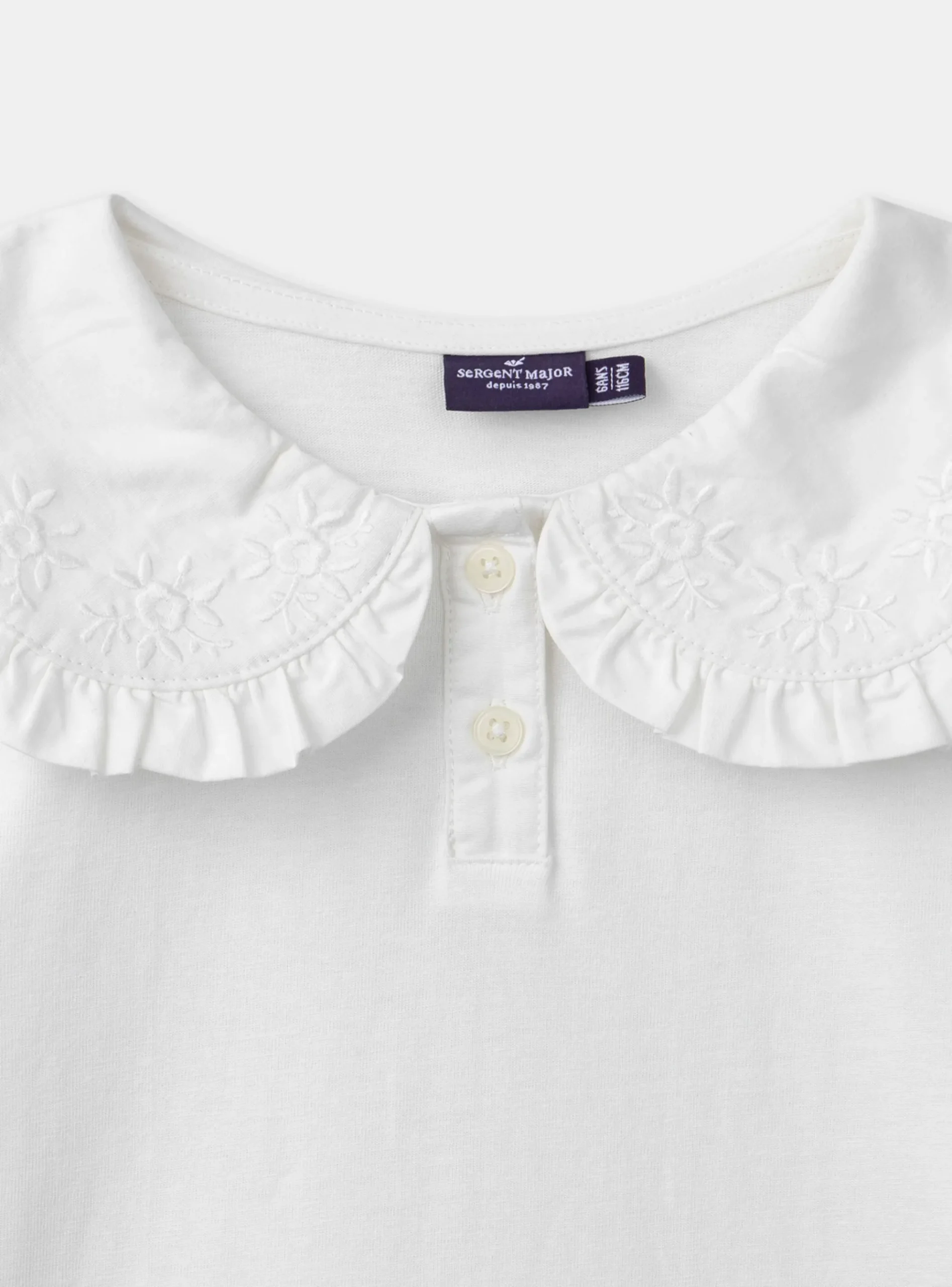 Sergent Major Blouse & T-shirt-Blouse col claudine