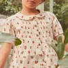 Sergent Major Blouse & T-shirt-Blouse &eacute;crue &agrave; imprim&eacute; fruits