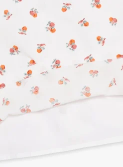 Sergent Major Blouse & T-shirt-Blouse &eacute;crue &agrave; imprim&eacute; fruits