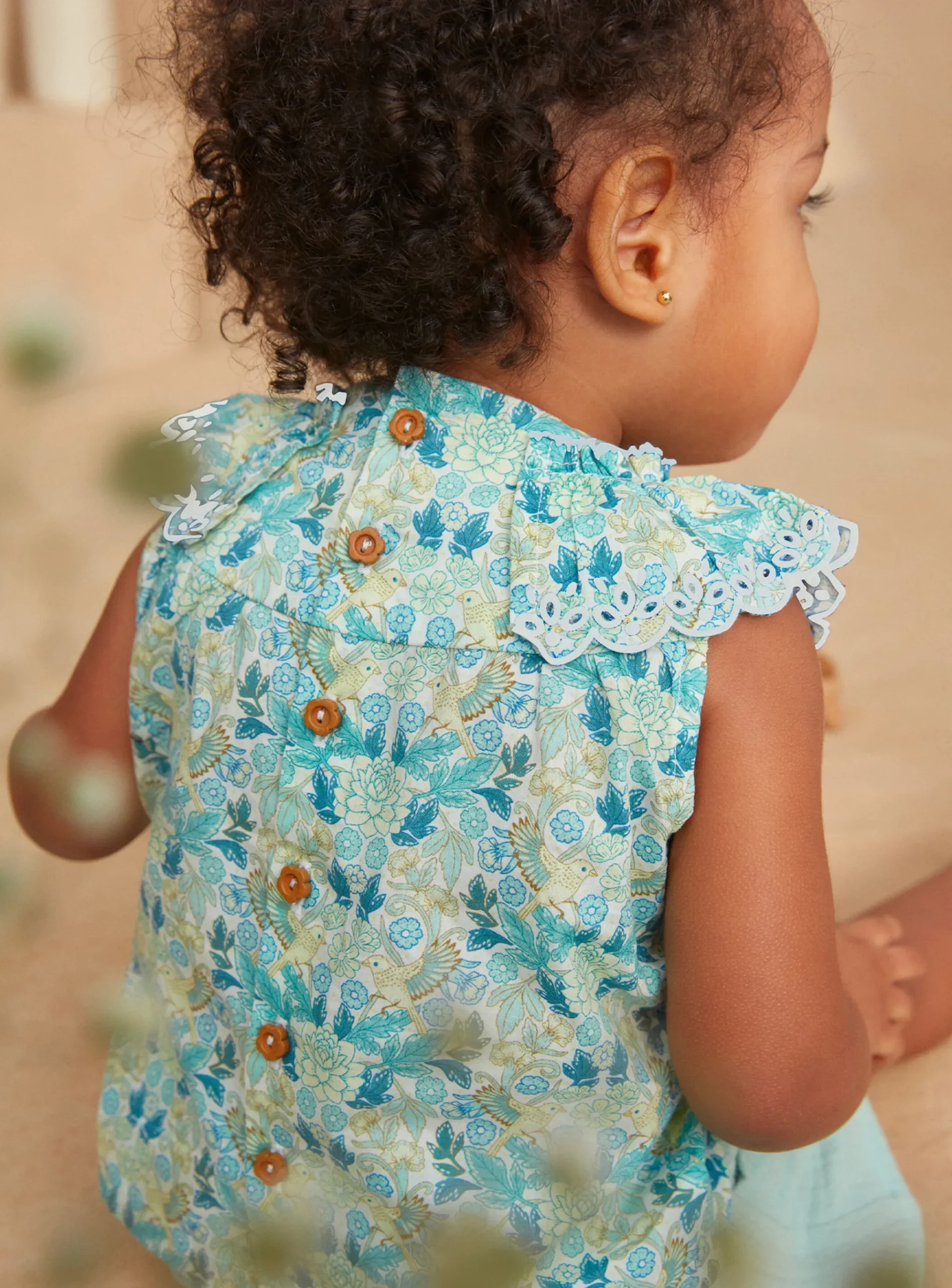 Sergent Major T-shirt & Blouse-Blouse Sans Manches Imprimée Ivoire