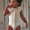 Sergent Major Body-Body &eacute;cru col brod&eacute;