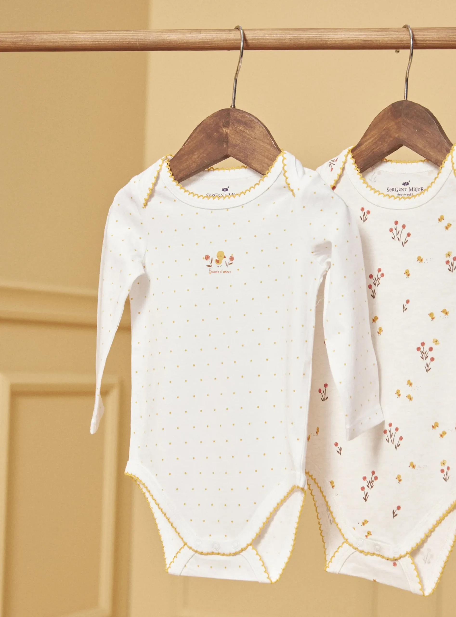 Sergent Major Body-Body Ecru chiné