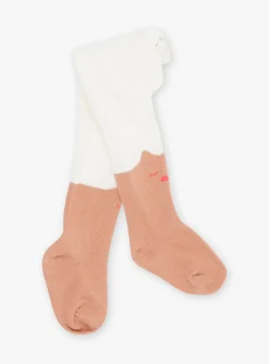 Sergent Major Tenues & Ensembles-Body rose ancien, barboteuse &eacute;crue et collant