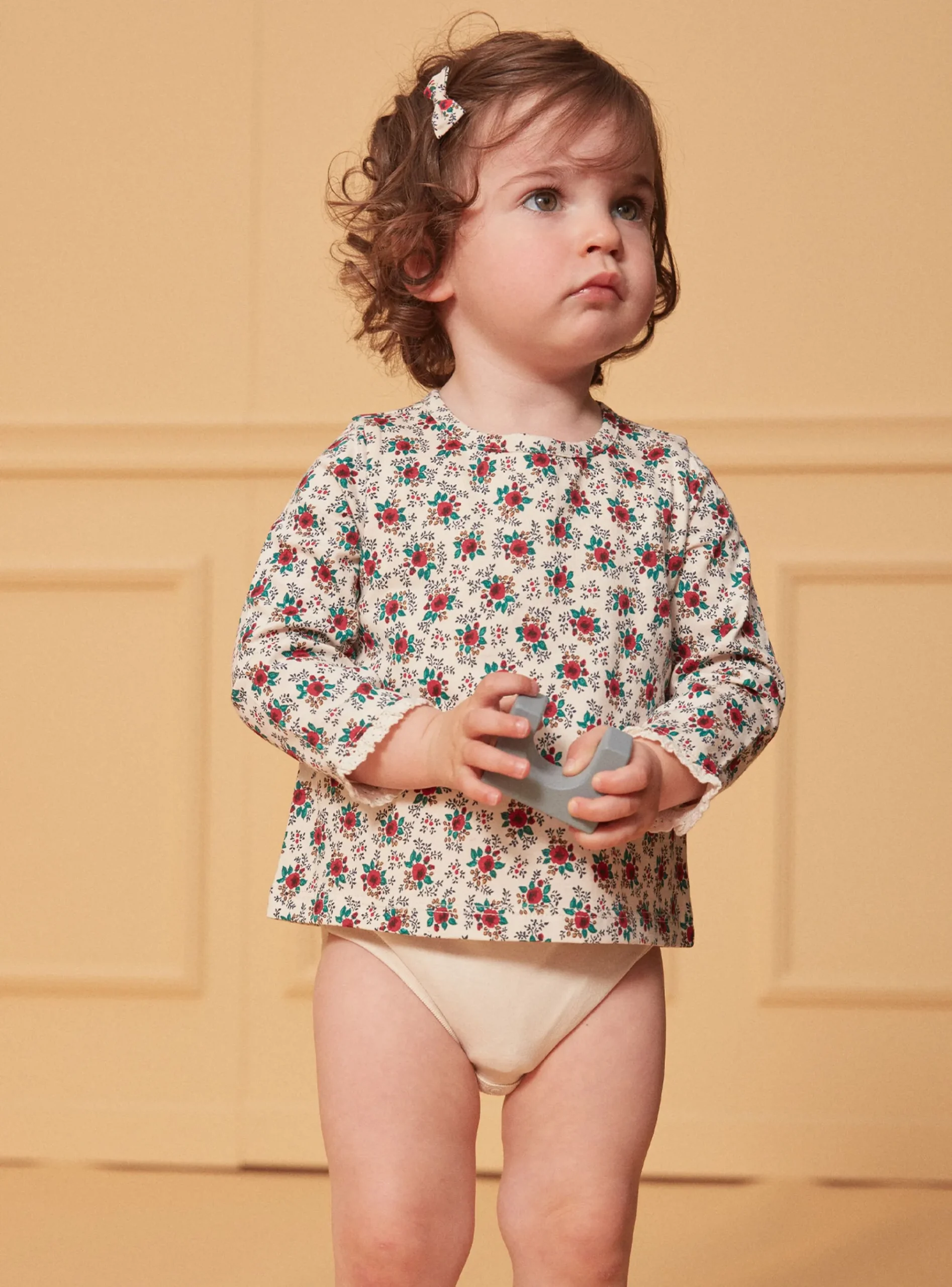Sergent Major Body-Body tshirt imprimé fleuri