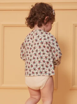 Sergent Major Body-Body tshirt  imprim&eacute; fleuri