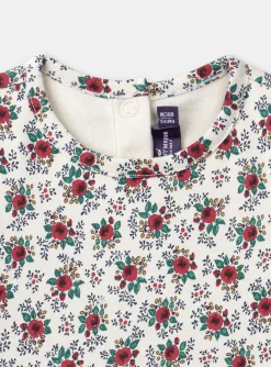Sergent Major Body-Body tshirt imprimé fleuri