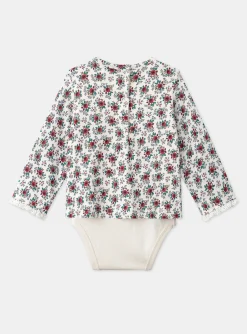 Sergent Major Body-Body tshirt imprimé fleuri