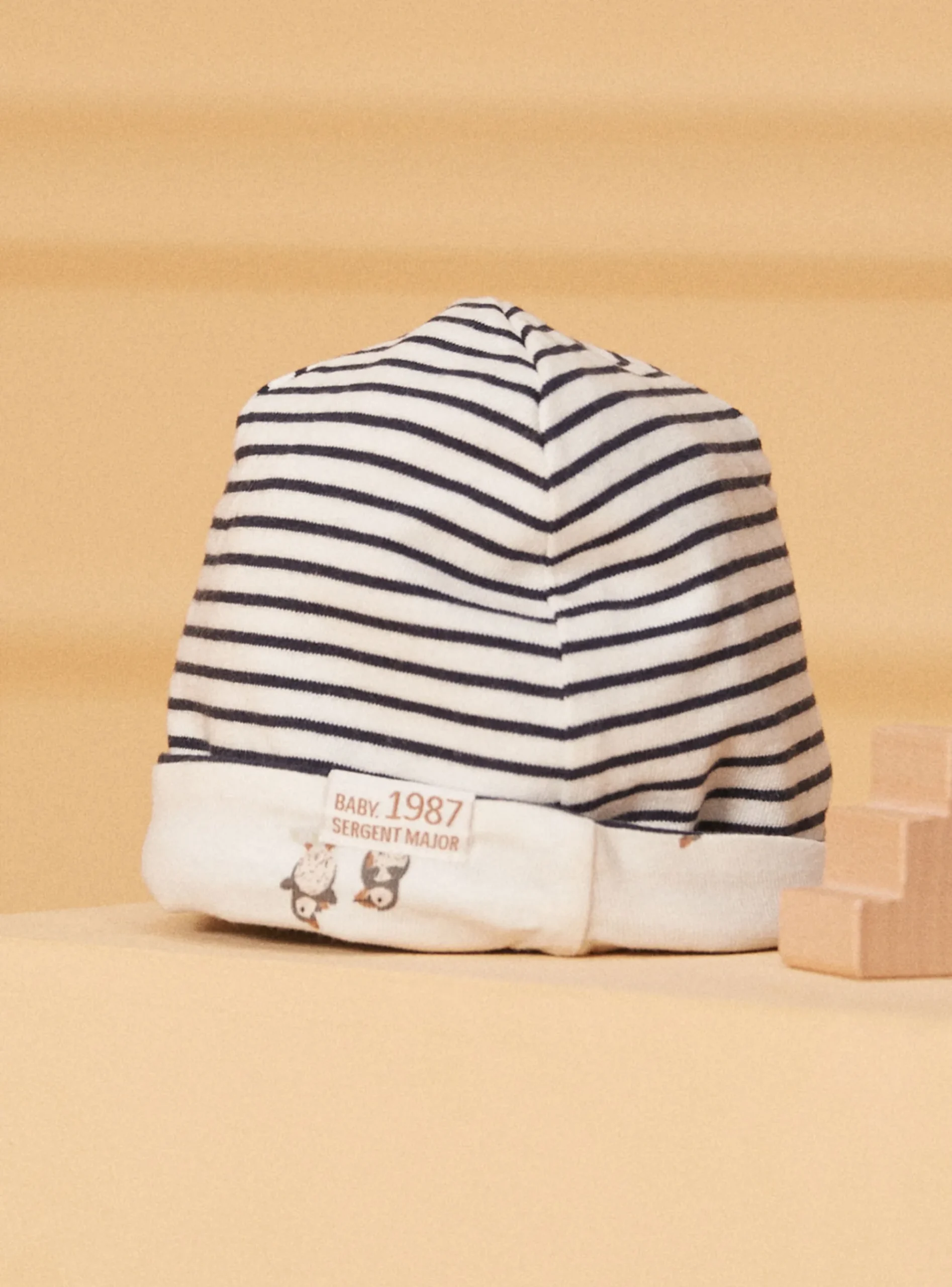 Sergent Major Bonnet, Echarpe & Gant-Bonnet Bleu nuit