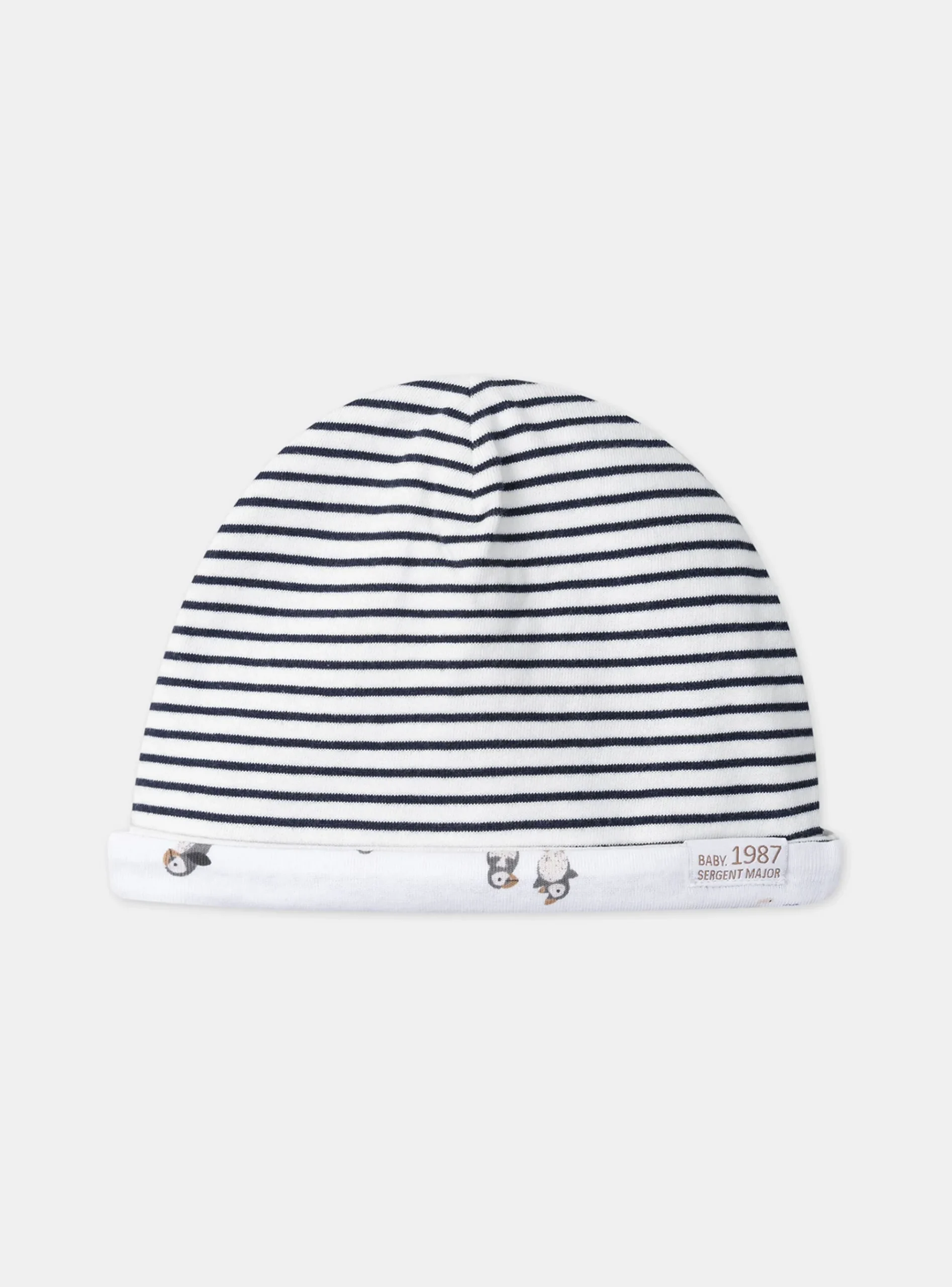 Sergent Major Bonnet, Echarpe & Gant-Bonnet Bleu nuit