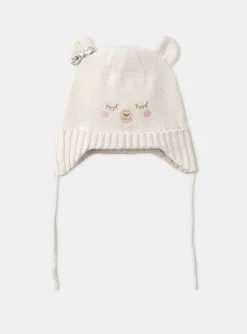 Sergent Major Bonnet, Echarpe & Gant-Bonnet cache-oreilles ourson