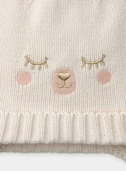 Sergent Major Bonnet, Echarpe & Gant-Bonnet cache-oreilles ourson