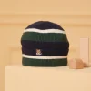Sergent Major Bonnet, Echarpe, & Gant-Bonnet c&ocirc;tel&eacute; tricolore