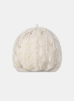 Sergent Major Chapeau & Bandeau-Bonnet Ecru chiné