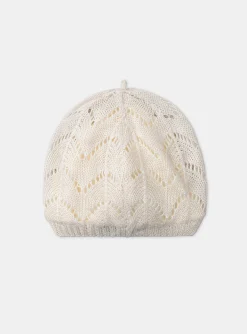 Sergent Major Chapeau & Bandeau-Bonnet Ecru chiné