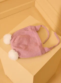 Sergent Major Bonnet, Echarpe & Gants-Bonnet maille cache oreilles