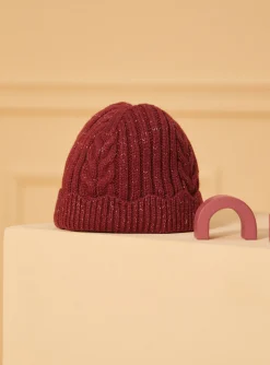 Sergent Major Bonnet, Echarpe & Gants-Bonnet maille fantaisie