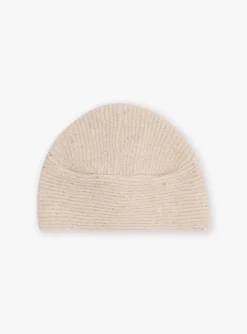 Sergent Major Bonnet, Echarpe & Gant-Bonnet rose p&acirc;le en tricot