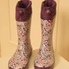 Sergent Major Chaussures Et Chaussons-Botte de pluie imprim&eacute; fleuri