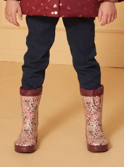 Sergent Major Chaussures Et Chaussons-Botte de pluie imprimé fleuri