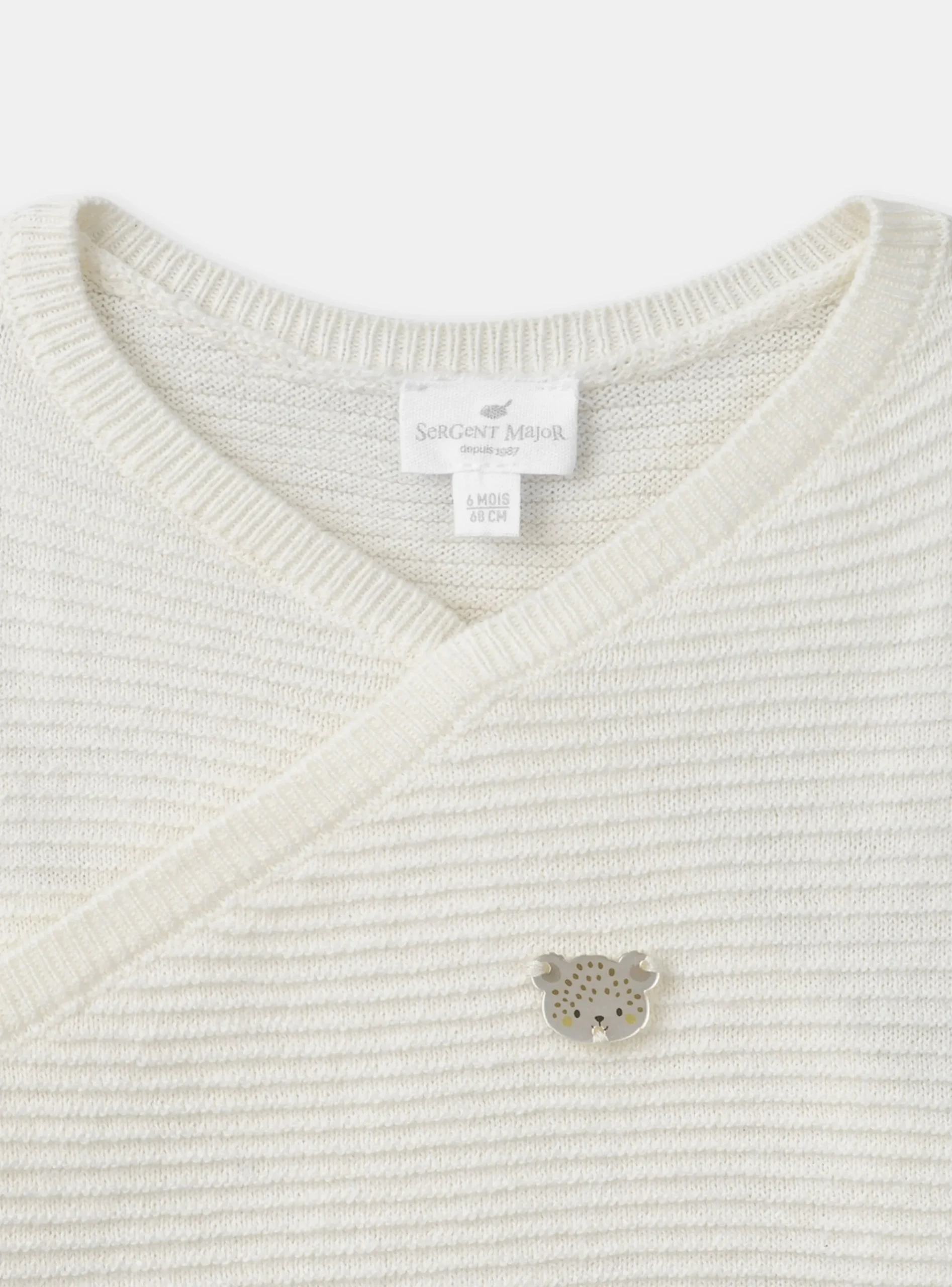 Sergent Major Veste & Cardigan-Brassière de naissance en tricot