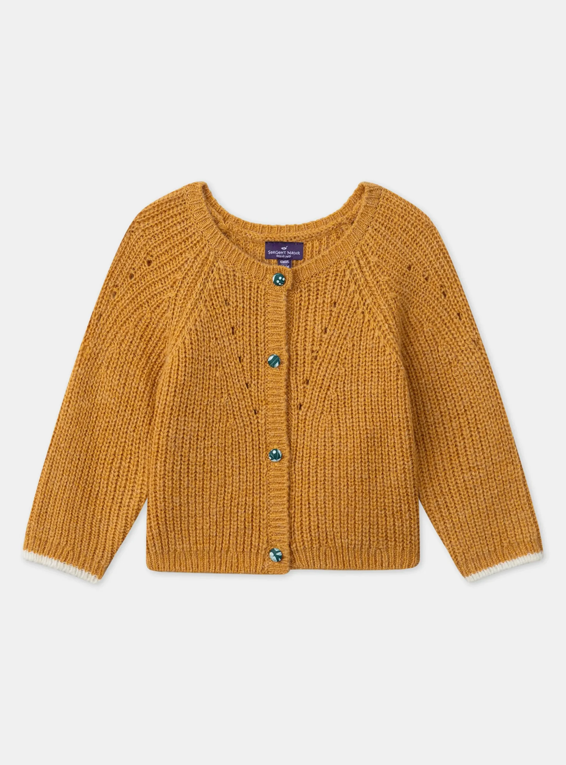 Sergent Major Pull, Gilet & Cardigan-Cardigan ajouré