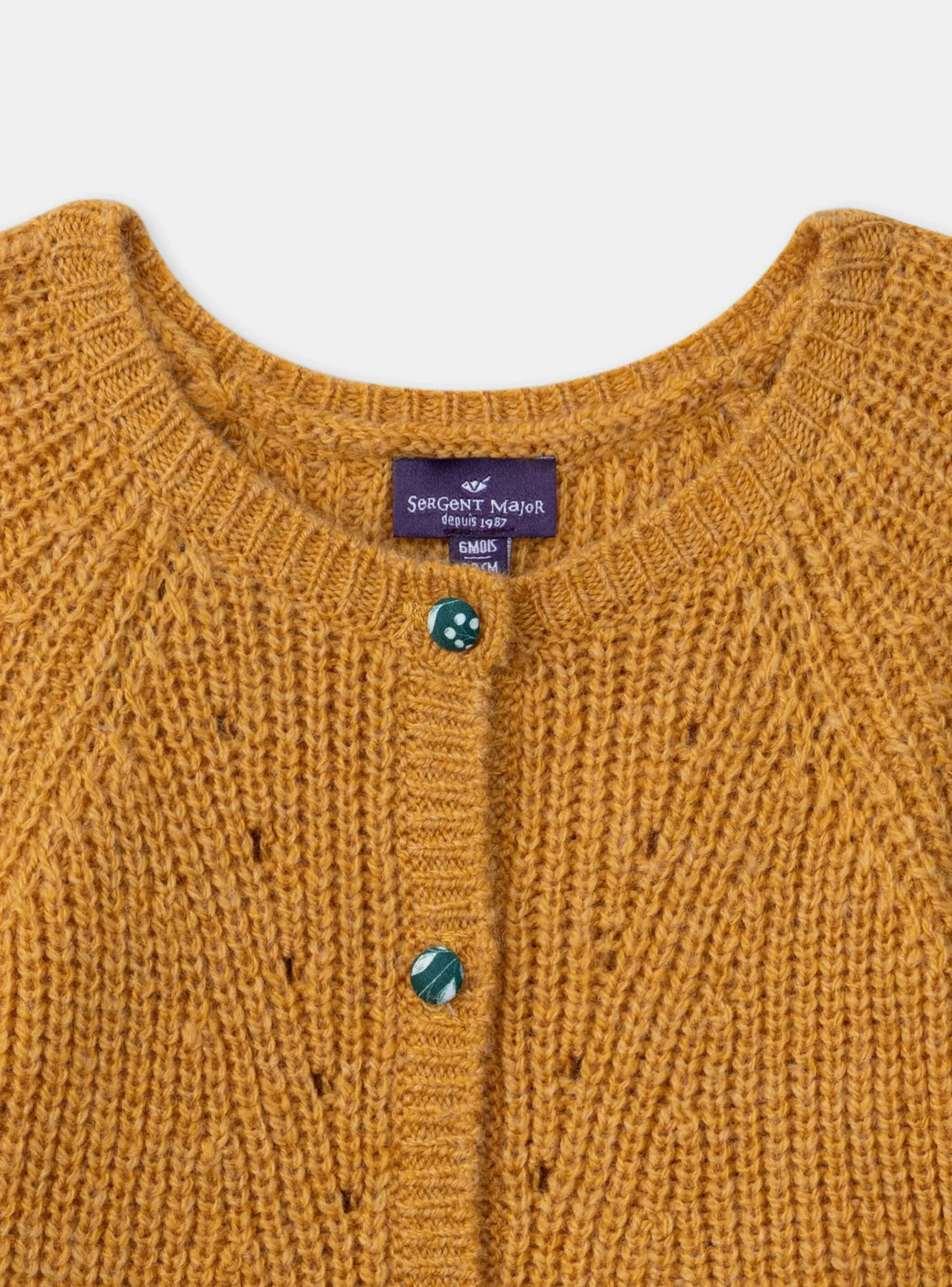 Sergent Major Pull, Gilet & Cardigan-Cardigan ajouré