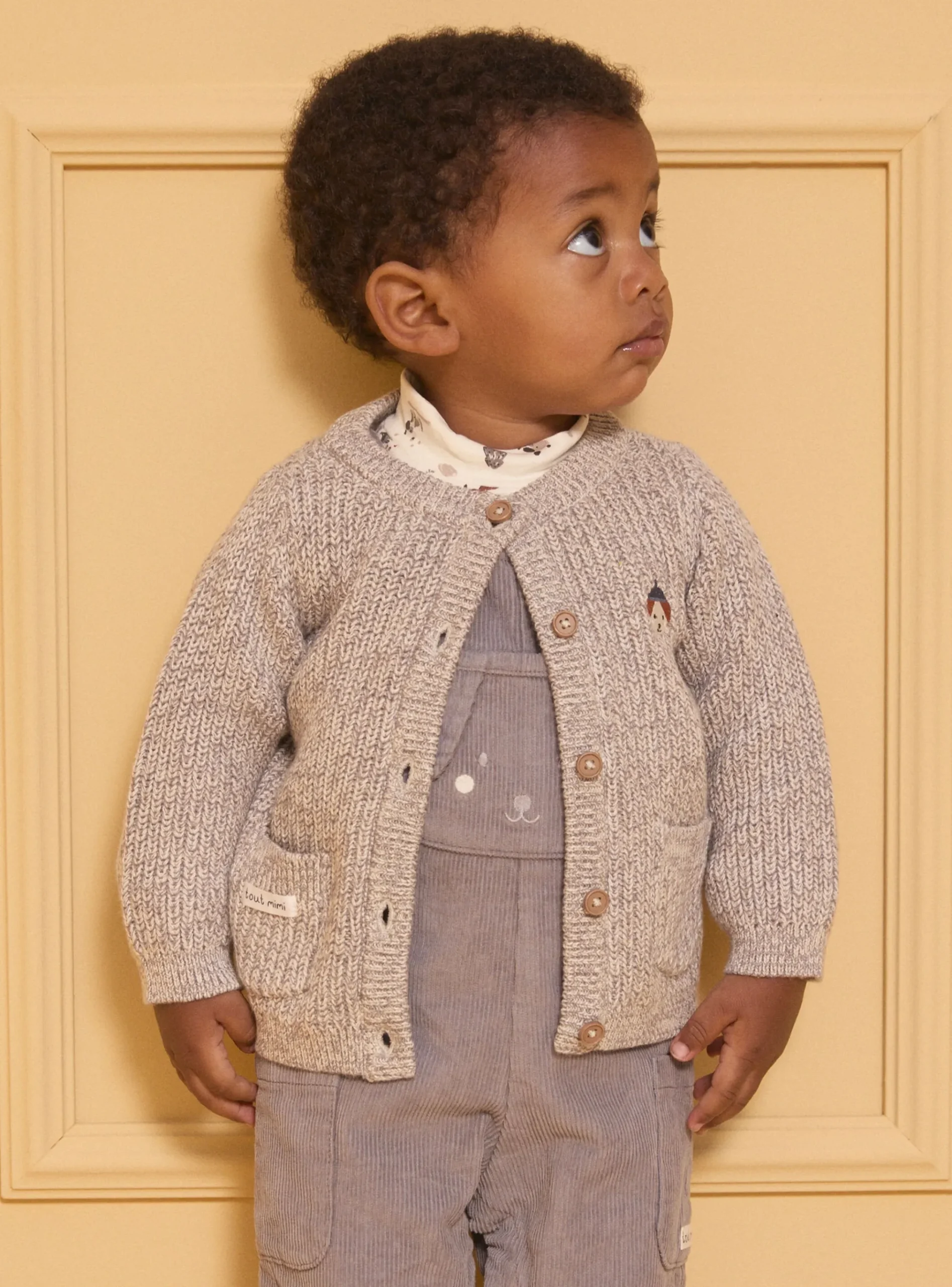 Sergent Major Pull, Gilet & Cardigan-Cardigan avec poches