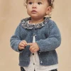 Sergent Major Pull, Gilet & Cardigan-Cardigan Bleu marine