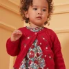 Sergent Major Pull, Gilet & Cardigan-Cardigan brod&eacute; fleurs