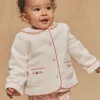Sergent Major Pull, Gilet & Cardigan-Cardigan &eacute;cru en polaire