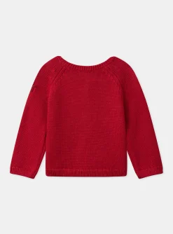 Sergent Major Pull, Gilet & Cardigan-Cardigan fantaisie fleuri