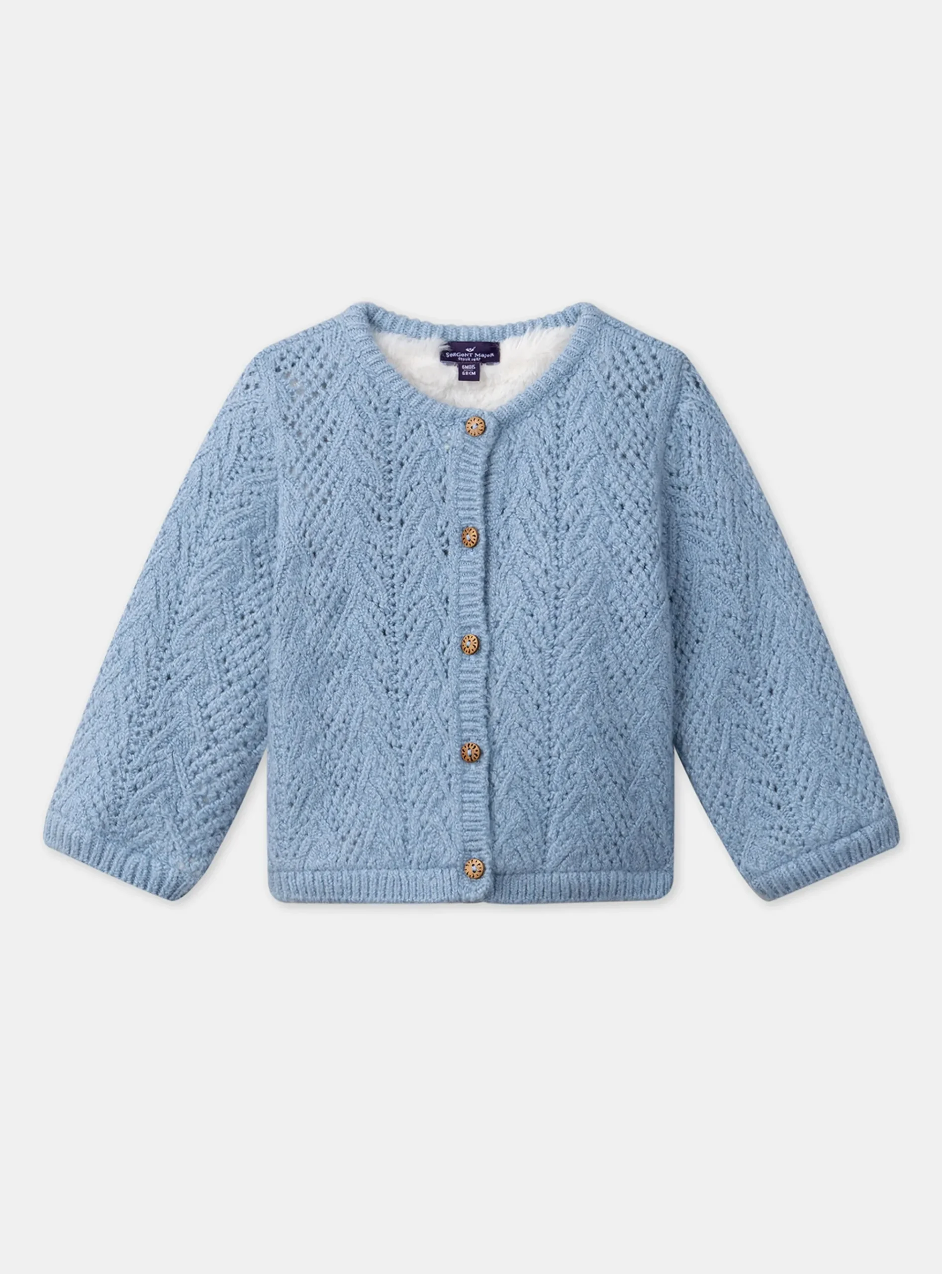 Sergent Major Pull, Gilet & Cardigan-Cardigan fourré