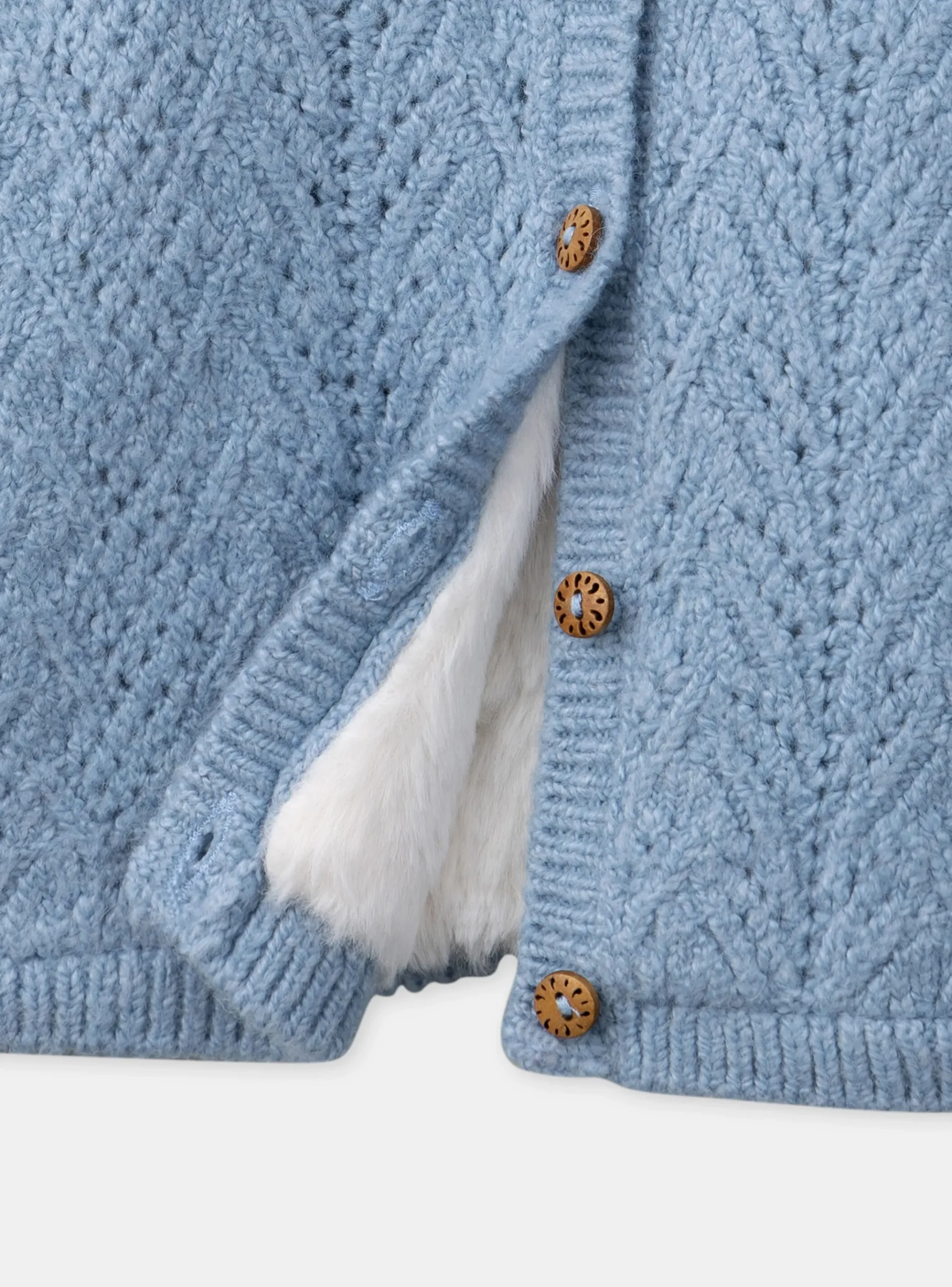 Sergent Major Pull, Gilet & Cardigan-Cardigan fourré