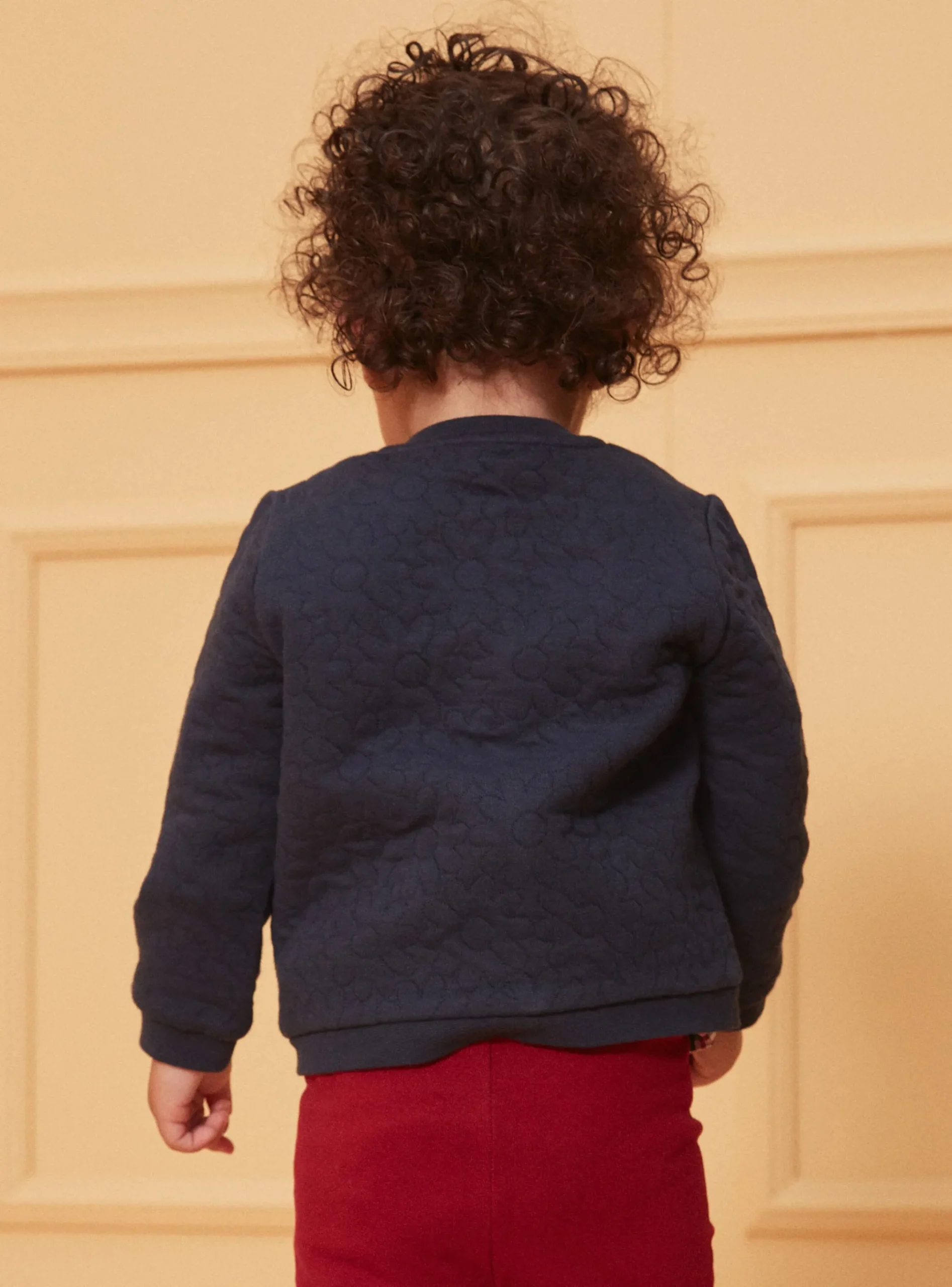 Sergent Major Pull, Gilet & Cardigan-Cardigan matelassé