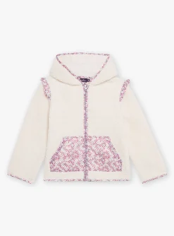 Sergent Major Pull, Gilet & Cardigan-Cardigan Polaire Vanille
