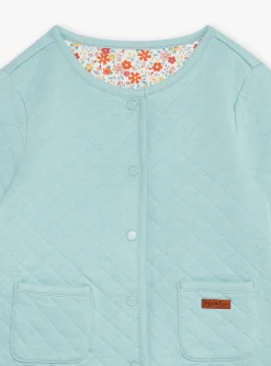 Sergent Major Pull, Gilet & Cardigan-Cardigan r&eacute;versible sauge
